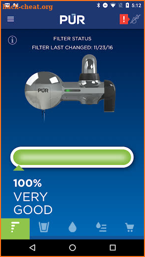 PUR Faucet Mount Water Filter screenshot
