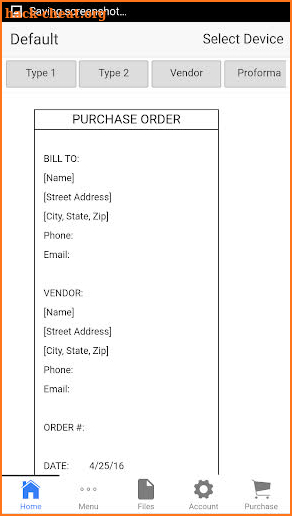 Purchase Order Pro screenshot