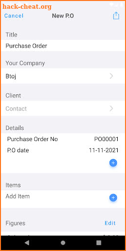 Purchase Order Pro, PO maker screenshot