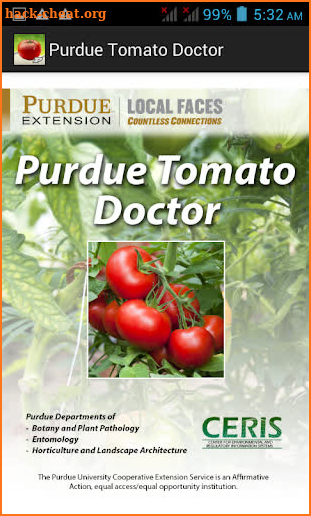 Purdue Tomato Doctor screenshot