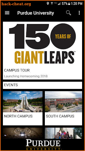 Purdue University Campus Tour screenshot