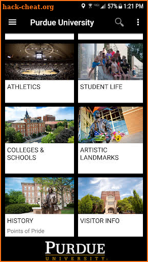 Purdue University Campus Tour screenshot