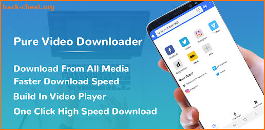 Pure All Video Downloader - Free Video downloader screenshot