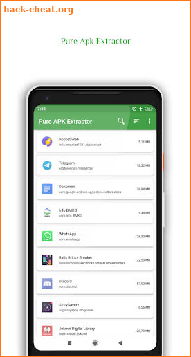 Pure Apk Extractor - App Backup and Restore screenshot