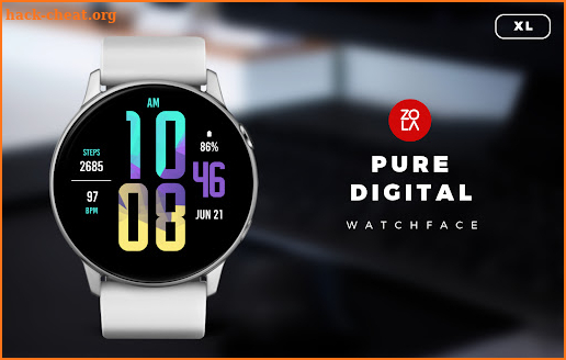 Pure Digital XL Watch Face screenshot