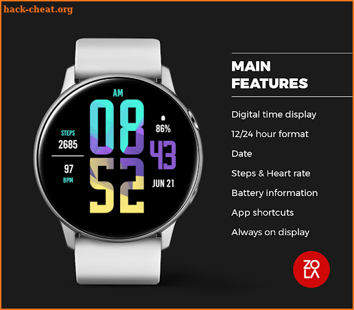 Pure Digital XL Watch Face screenshot