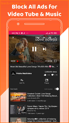 Pure Music Tube: Block Ads for Video Tube & Music screenshot