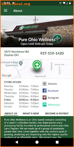 Pure Ohio Wellness screenshot