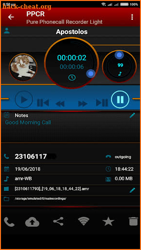 Pure Phonecall Recorder screenshot