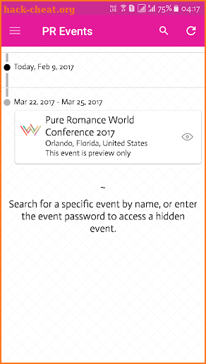 Pure Romance Consultant Events screenshot