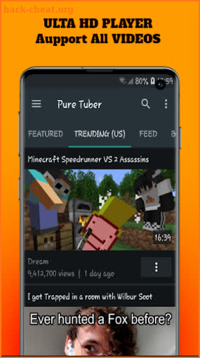Pure Tuber - Block All Video Ads : Free Premium screenshot