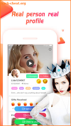 PureChat Lite -- Live video chat app like Bigo screenshot