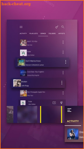 PureHub - Free Music Player screenshot