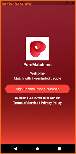 PureMatch.me screenshot