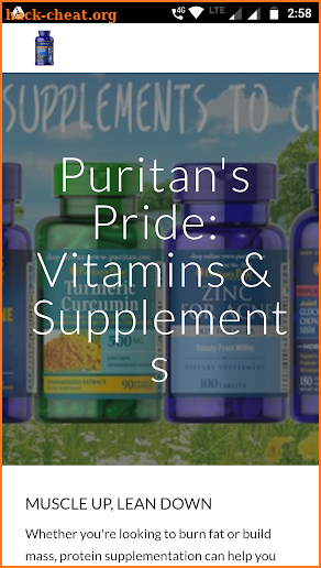 Puritan's Pride: Vitamins & Supplements screenshot
