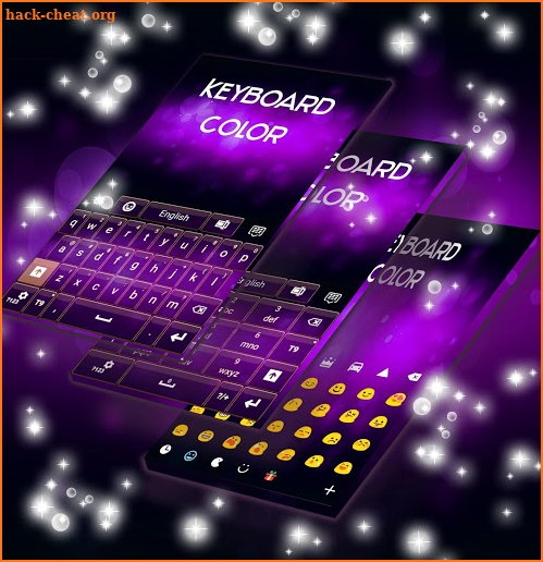 Purple and Black for Keyboard screenshot