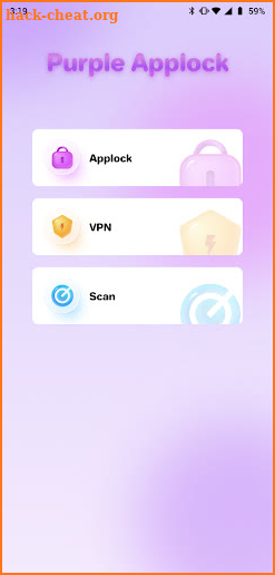 Purple Applock & Fast Internet screenshot