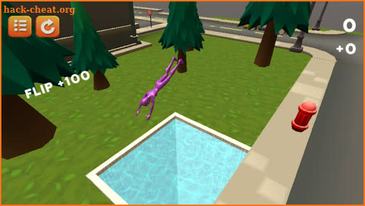 Purple Backflip - Diver Fun screenshot