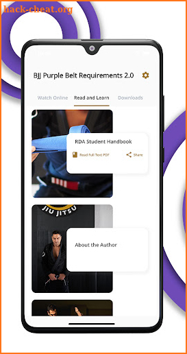 Purple Belt Requirements 2.0 screenshot