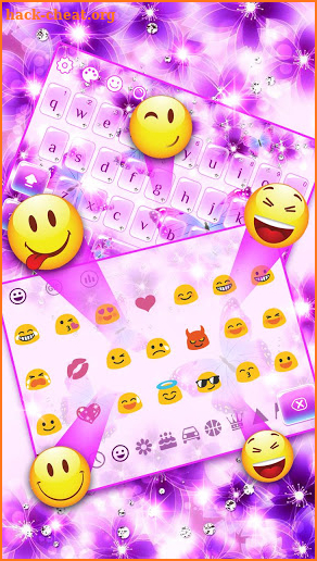 Purple butterfly 2018 keyboard screenshot