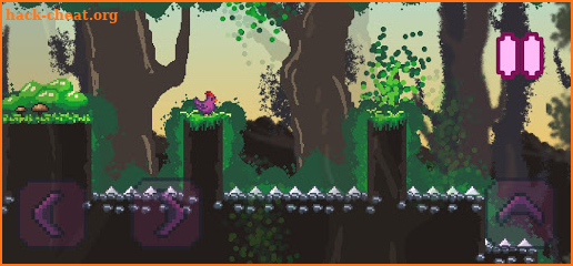 Purple Chicken : 2d Pixel Platformer (Hardcore) screenshot