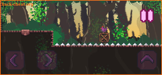 Purple Chicken : 2d Pixel Platformer (Hardcore) screenshot