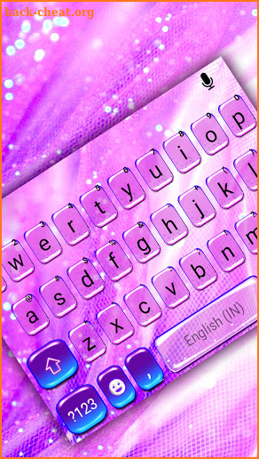 Purple Jello SMS Keyboard Background screenshot