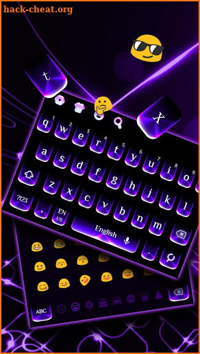 Purple Light Keyboard screenshot