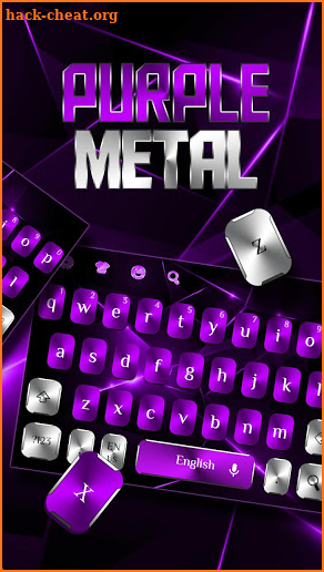 Purple Metal Keyboard screenshot