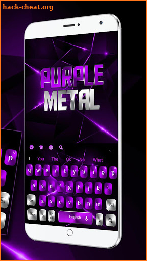 Purple Metal Keyboard screenshot