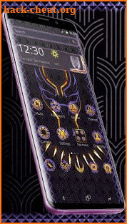 Purple Panther Theme screenshot