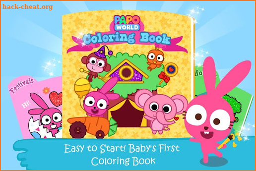 Purple Pink Coloring Book-Kids Painting Game screenshot