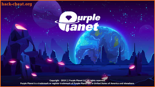Purple Planet: Wellbeing Strategy Puzzle Game screenshot