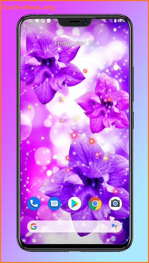 Purple Shiny Wallpaper screenshot
