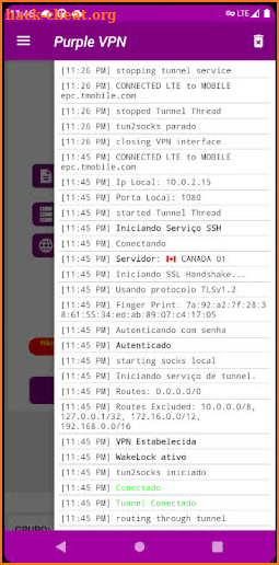 PurpleVPN - DNSTT Plugin screenshot