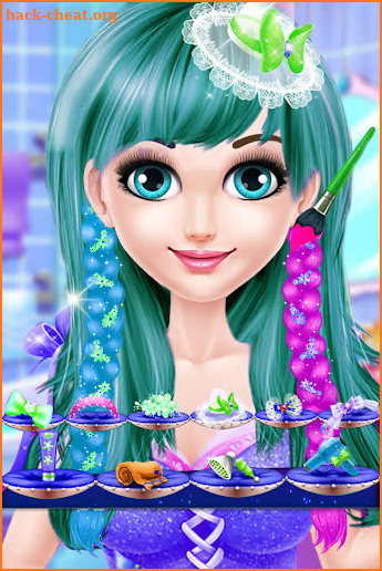 Purply Princess Makeover & Dress up: Makeup Salon screenshot