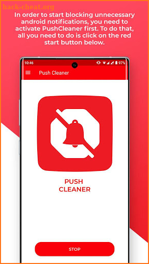Push & Notification Cleaner screenshot