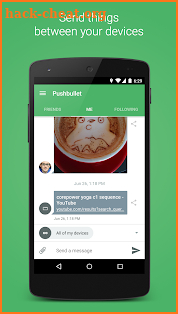 Pushbullet - SMS on PC screenshot