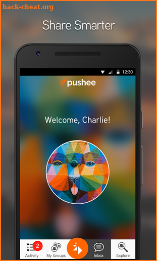 Pushee screenshot