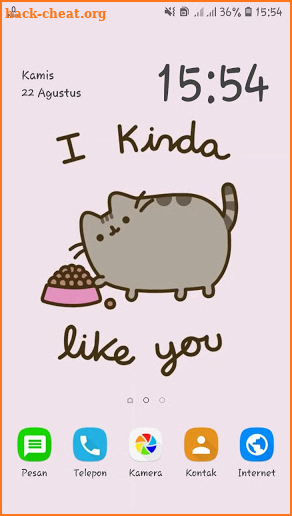 Pusheen : Cute Cat Wallpaper screenshot