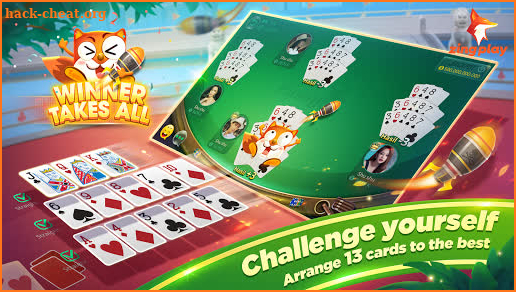 Pusoy ZingPlay - Chinese poker (13 card game) screenshot