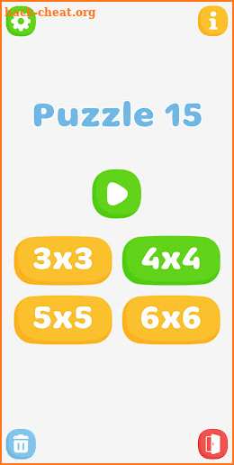 Puzzle 15 color (No Ads) screenshot