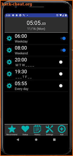 Puzzle Alarm Clock screenshot