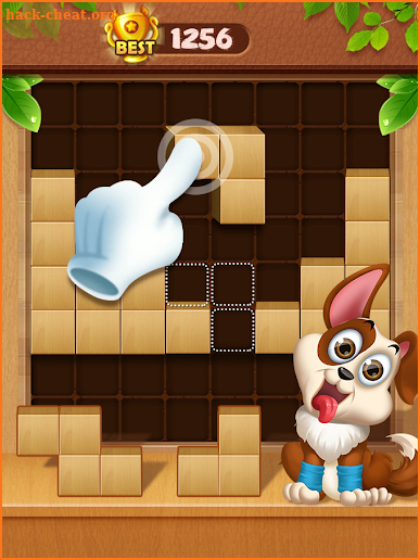 Puzzle Block Grid Wood screenshot