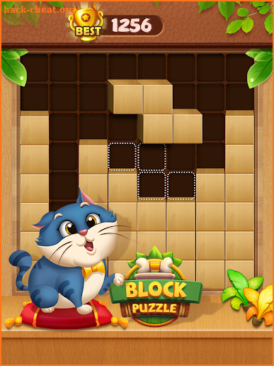 Puzzle Block Grid Wood screenshot