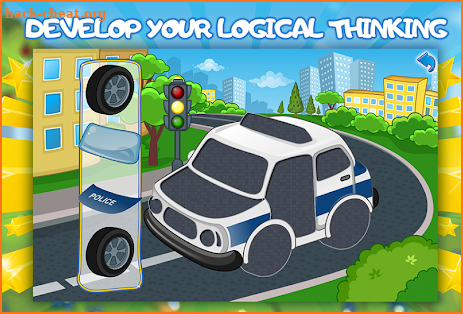 Puzzle Cars for kids 2 screenshot
