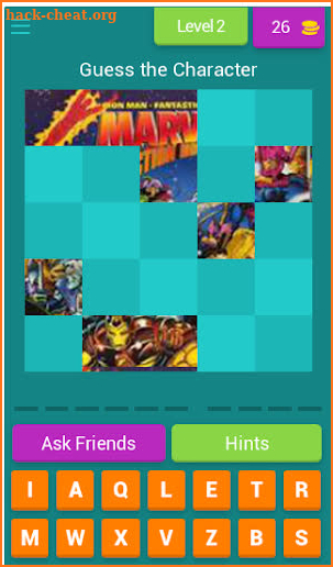 Puzzle  - Cartoon quiz - Guess the Character -01 screenshot