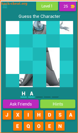 Puzzle  - Cartoon quiz - Guess the Character 03 screenshot