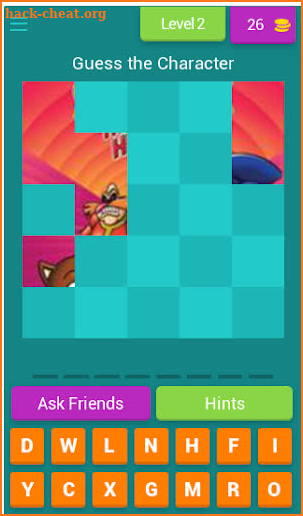 Puzzle  - Cartoon quiz - Guess the Character 03 screenshot