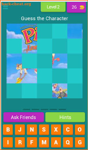 Puzzle  - Cartoon quiz - Guess the Character 05 screenshot